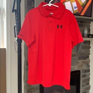 Boys Under Armour Golf Shirt